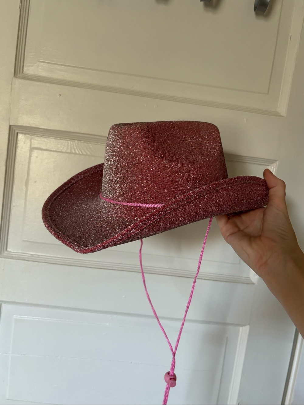 Pink Sparkle Cowgirl hat